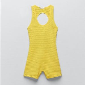 Zara Cut Out Textured Jumpsuit